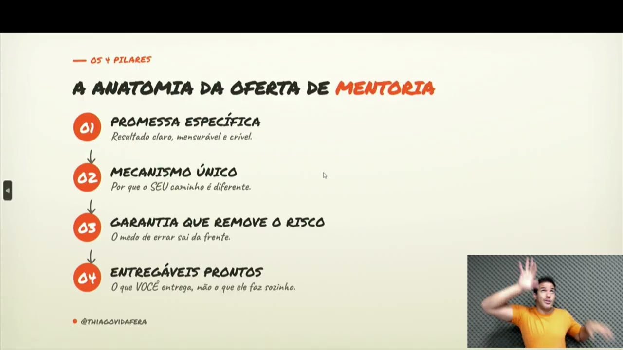 A oferta de mentoria que faz o lead comprar — Thiago Vida Fera