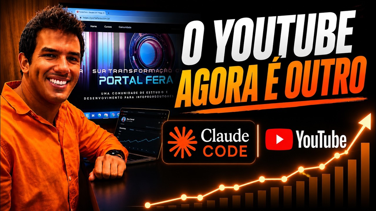 IA para crescer no YouTube sozinho — Thiago Vida Fera
